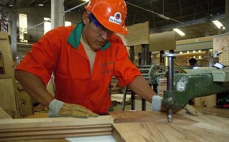 Working with sustainable timber