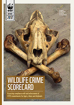 Front cover of the Wildlife Crime Scorecard report © WWF Front cover of the Wildlife Crime Scorecard report