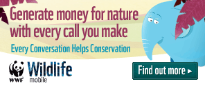Generate money for nature with every call you make. © WWF-UK