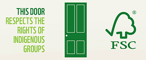 This door respects the rights of indigenous groups