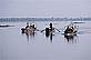 Fishing boats on ZHANGdu Lake, part of the WWF HSBC Yangtze Programme, China © WWF-Canon / Yifei ZHANG