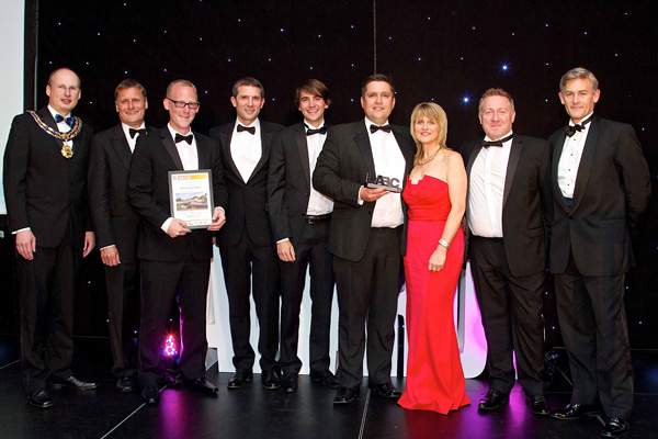 The Willmott Dixon team ditch the hard-hats for an evening to accept one of many awards for the Living Planet Centre