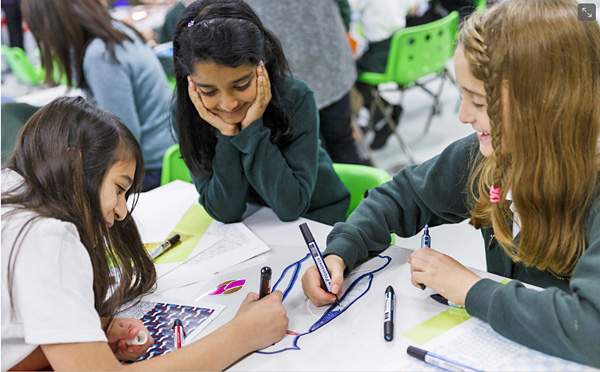 School pupils enjoying the Learning Zone at the Living Planet Centre&amp;nbsp;